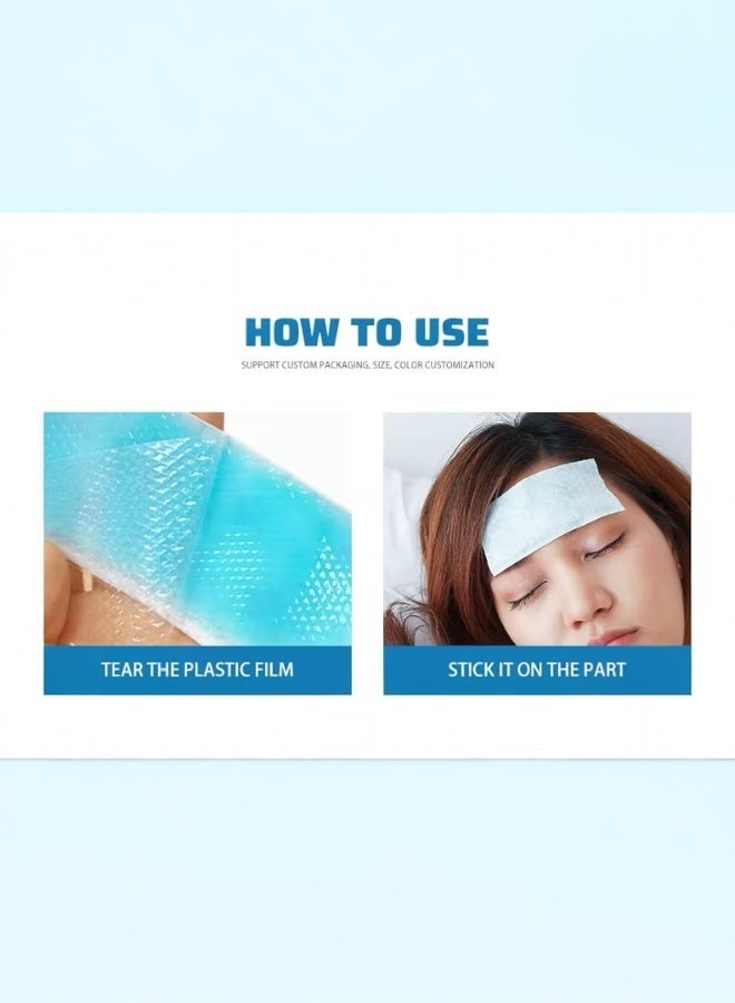 Hodaf Temperature Control Sheet Instant Cooling Patch 6 Pcs For Babies - Image 3